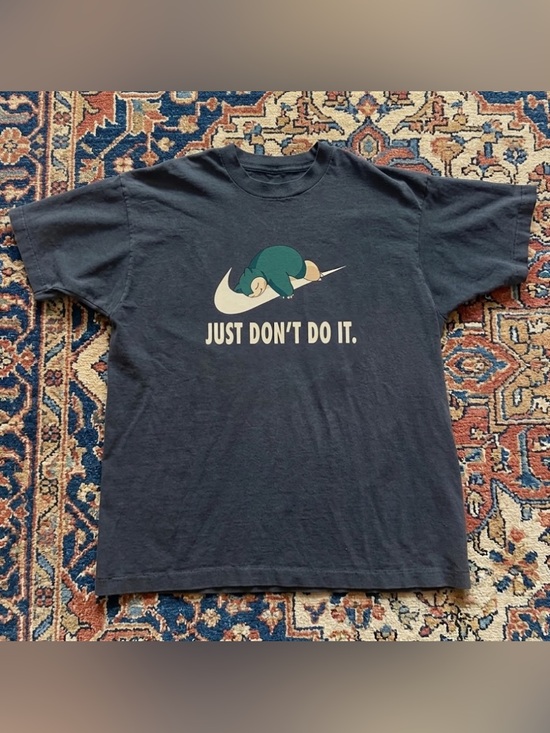Gildan Other - Graphic Tee with 'Just Don't Do It.' Snorlax